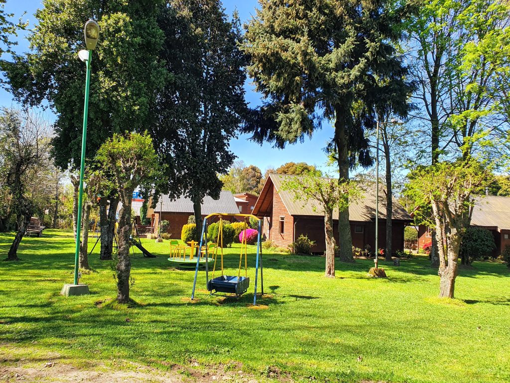 Entorno y espacios comunes de Cabañas Risso en Villarrica